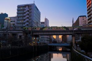 五反田の目黒川